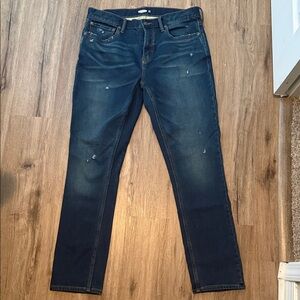 Old Navy Men's Dark Blue Slim Jeans